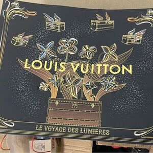 Louis Vuitton Le Voyage des Lumières Art Print- Authentic 2025 Holiday Shopping